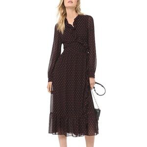 Like new condition Long sleeve MK dress
